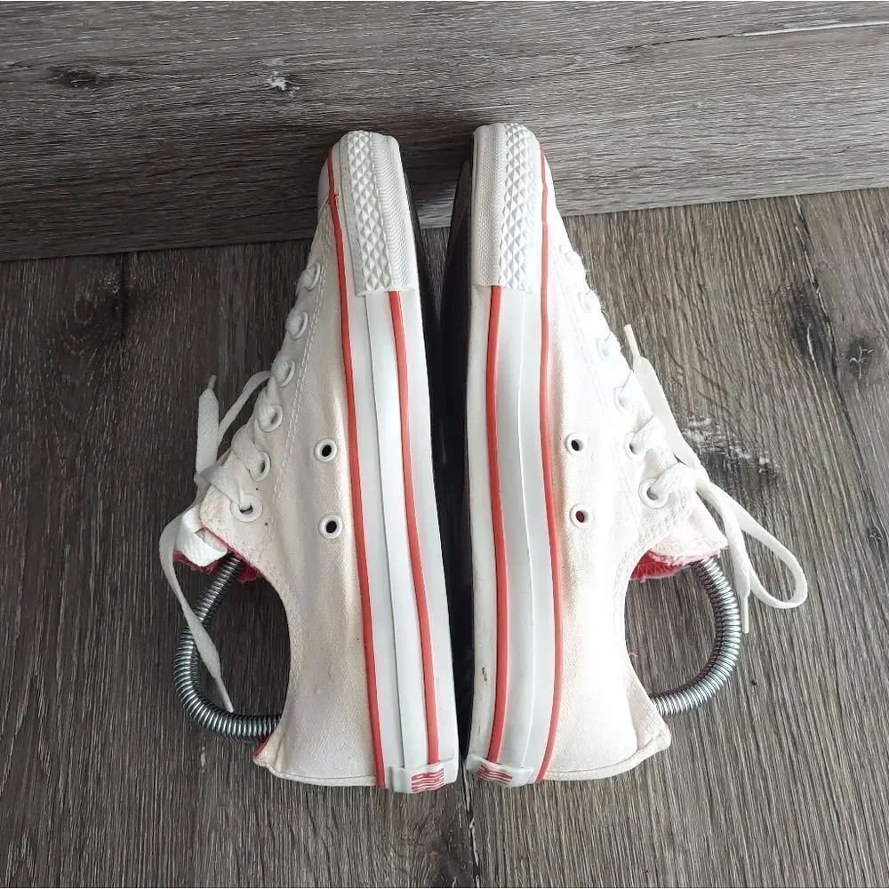 Converse sneakers off